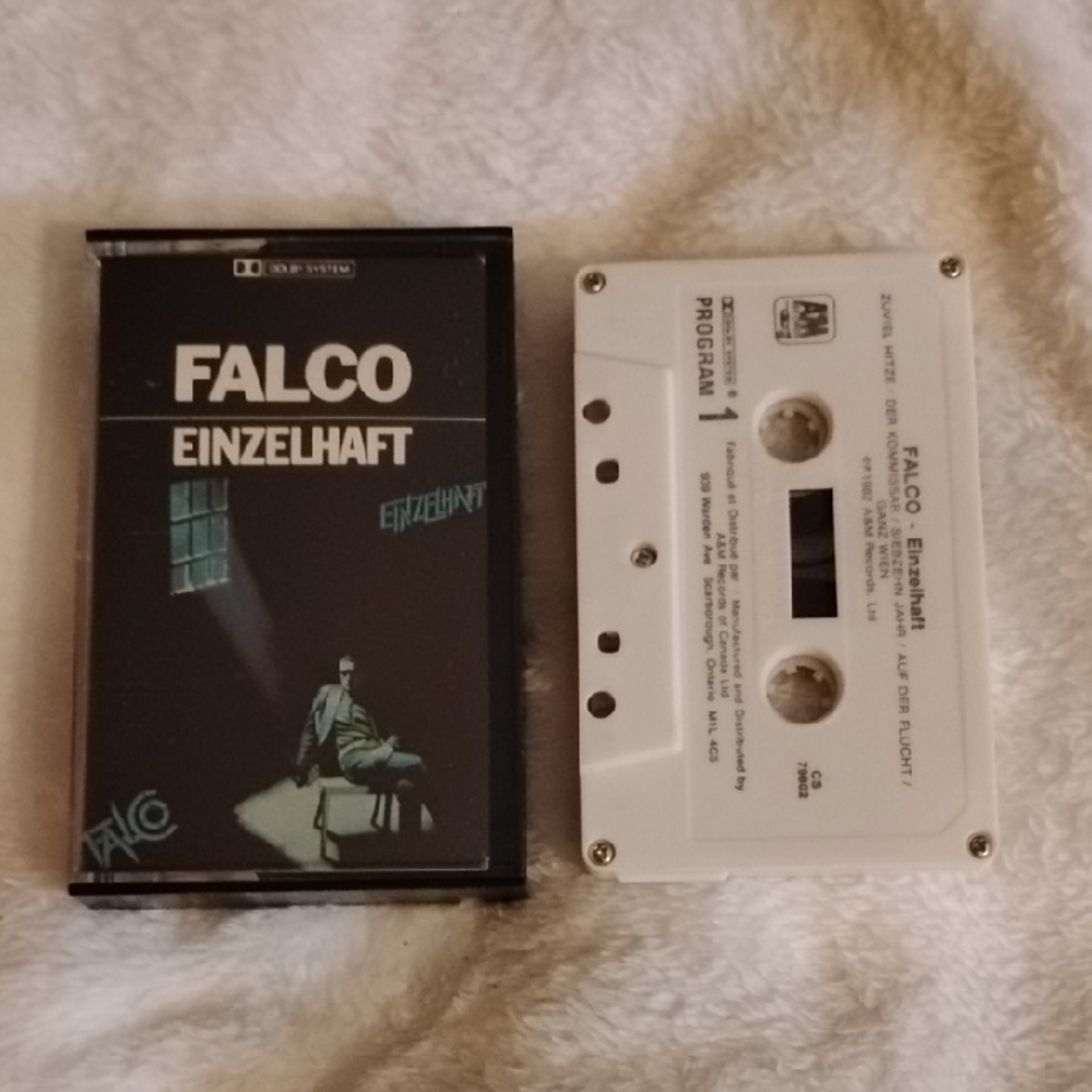 Falco Einzelhaft Cassette Tape